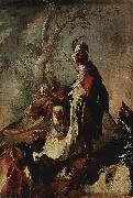 MAULBERTSCH, Franz Anton Der Apostel Philippus tauft einen Eunuchen Germany oil painting artist